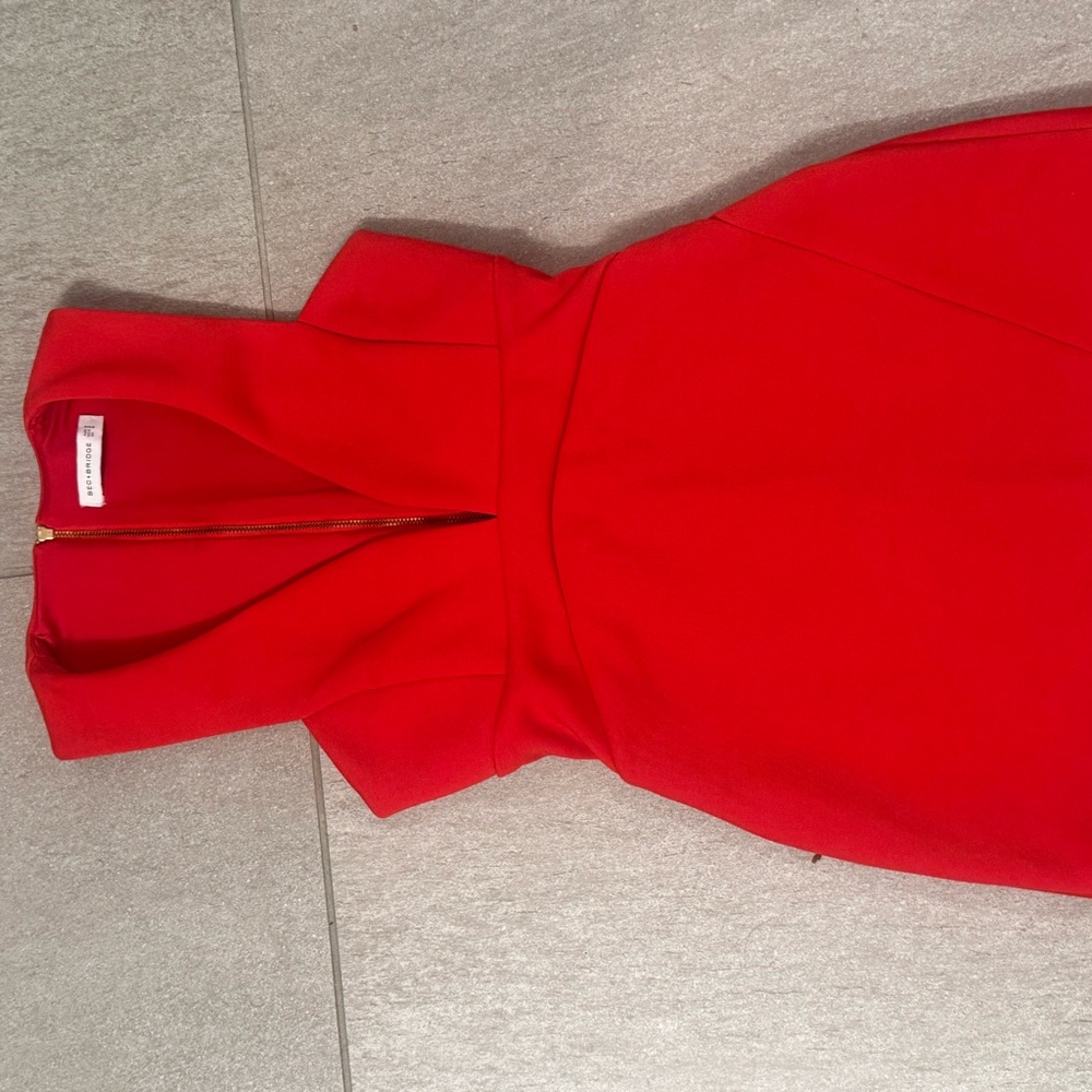 Bec + bridge mini red dress